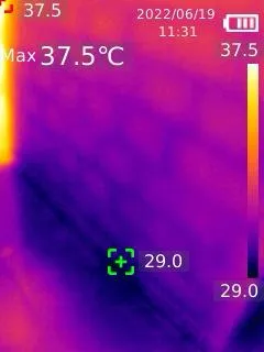Inspeções com termografia — registro 02