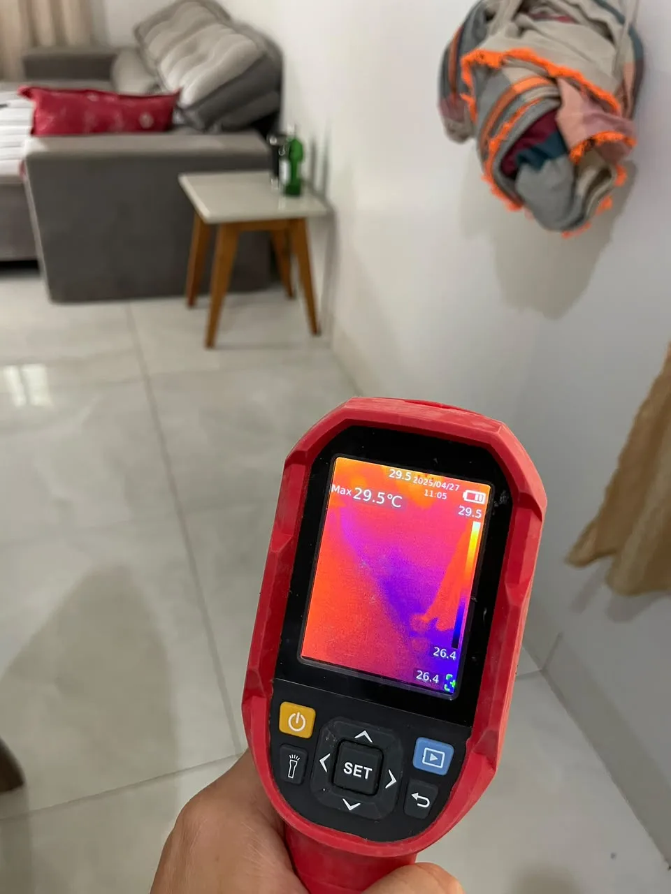 Inspeções com termografia — registro 17