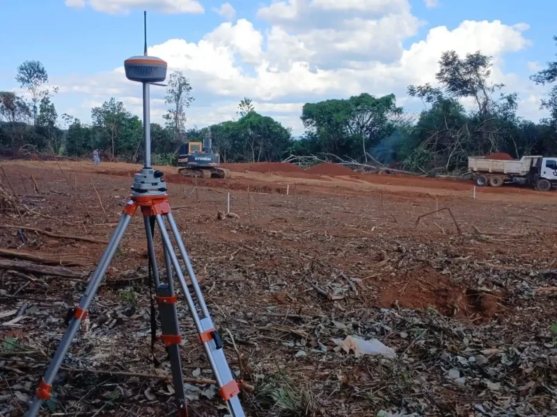 Topografia em Tucumã — Tucumã — registro 02
